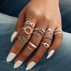 ✨New! 12 piece Boho ring set✨